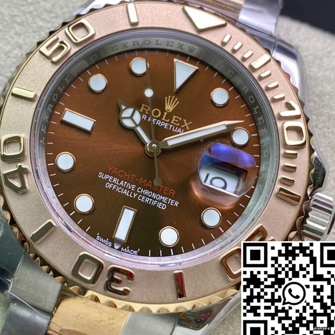AR 40MM Rolex Factory 116621 Yacht-Master Dial Chocolate 0416